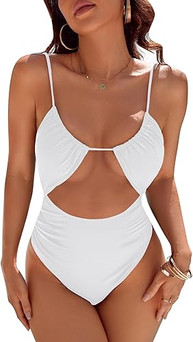 Shesways® Chic Cut-Out Tummy Control Swimsuit