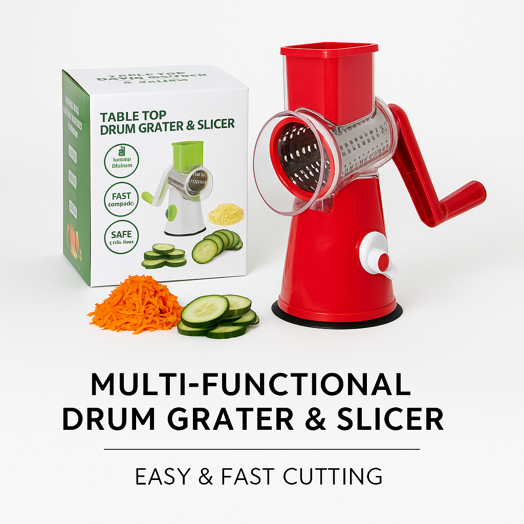 4-in-1 Kitchen Deal – Silver Crest Juicer (SC-1589A) + Grater + Cleaning Brush + Soap Pump | Free Delivery UAE