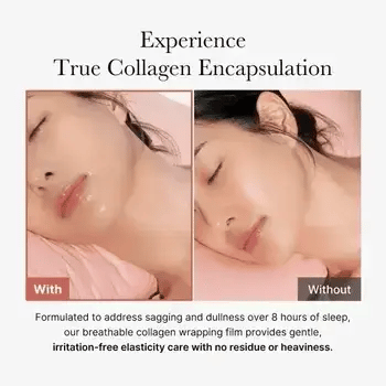 Skincare Korean Collagen Night Wrapping Peel Off Mask