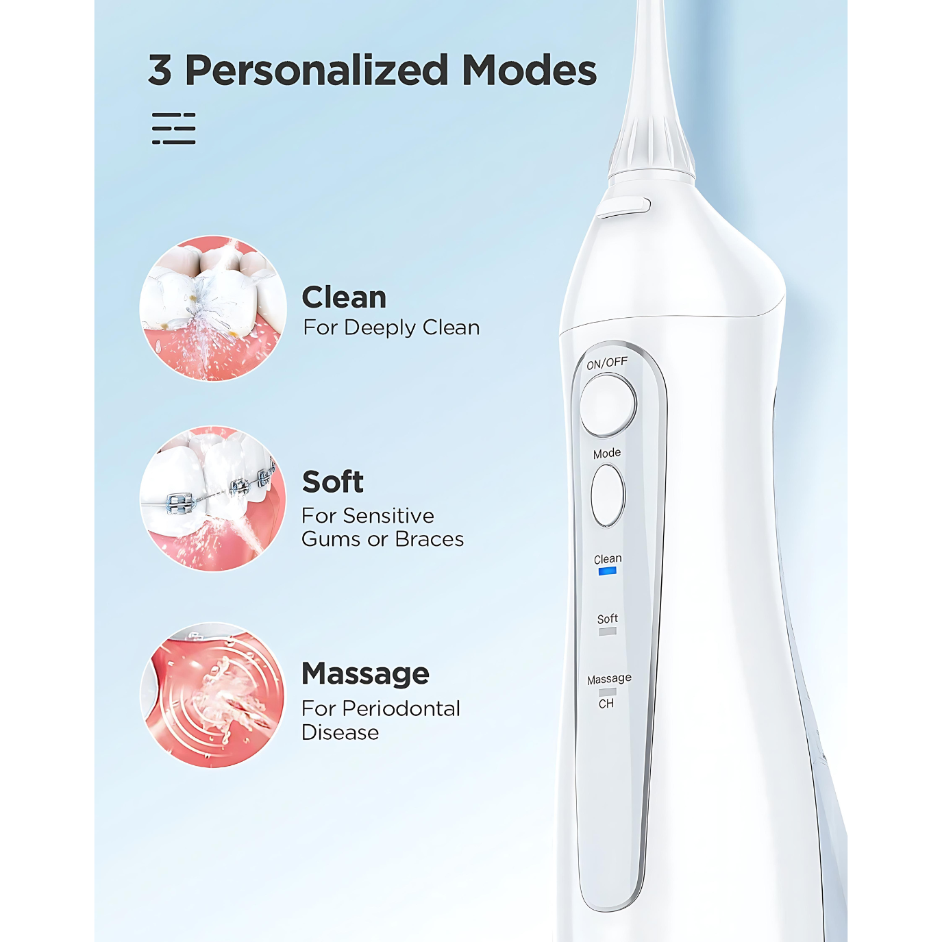 HEALIX | Water Flosser for perfect oral hygiene