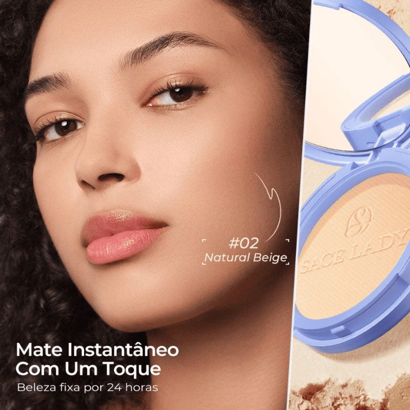 Pó Facial Anti-Rugas e Anti-Oleosidade - SACE LADY [Compre 1 & Leve 2] + Brindes