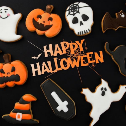 Halloween Pumpkin & Cookie Moulds – 7-Piece Stainless Steel Set