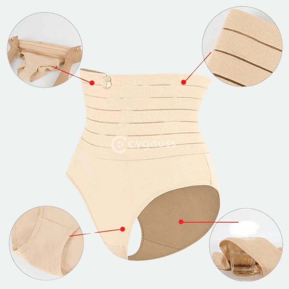 Calcinha Modeladora BelleForm- Seca Barriga - Efeito Lipo