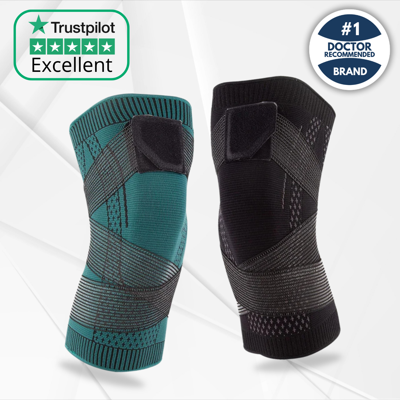 BioSupport Orthopaedic Knee Brace for Pain Relief (Buy One, Get One Free)
