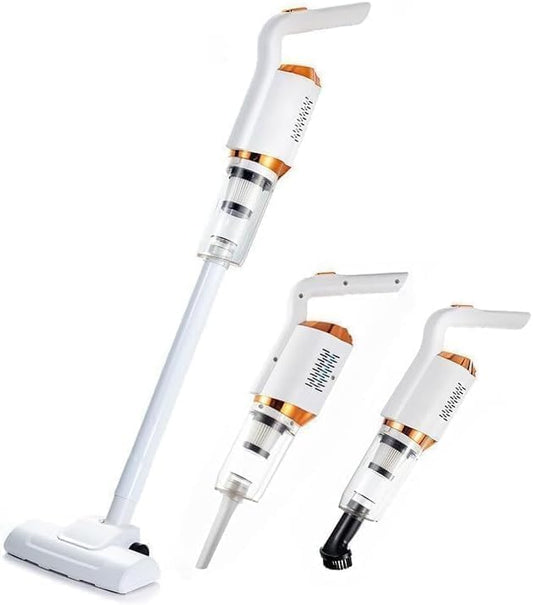3-in-1 Cordless Vacuum Cleaner, Rechargeable & Powerful Dust Filter, Long 35Mins Runtime, Lightweight & Ultra-Quiet Stick Vacuum, Best Cordless Handheld Pet Vacuum for Home, Office, Car,