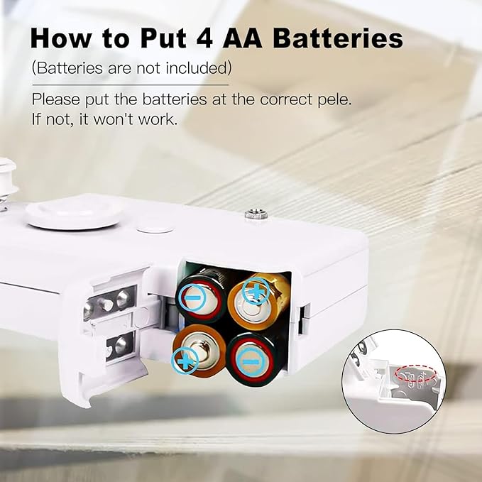Handheld Sewing Machine, Mini Portable Stitching machine for Beginners DIY Fabrics Clothes Home Travel, Cordless Electric Mending Machine for Home Quick Repairing and Stitch Handicrafts