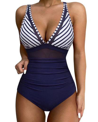 Shesways® Mesh Push Up Bathing Suit